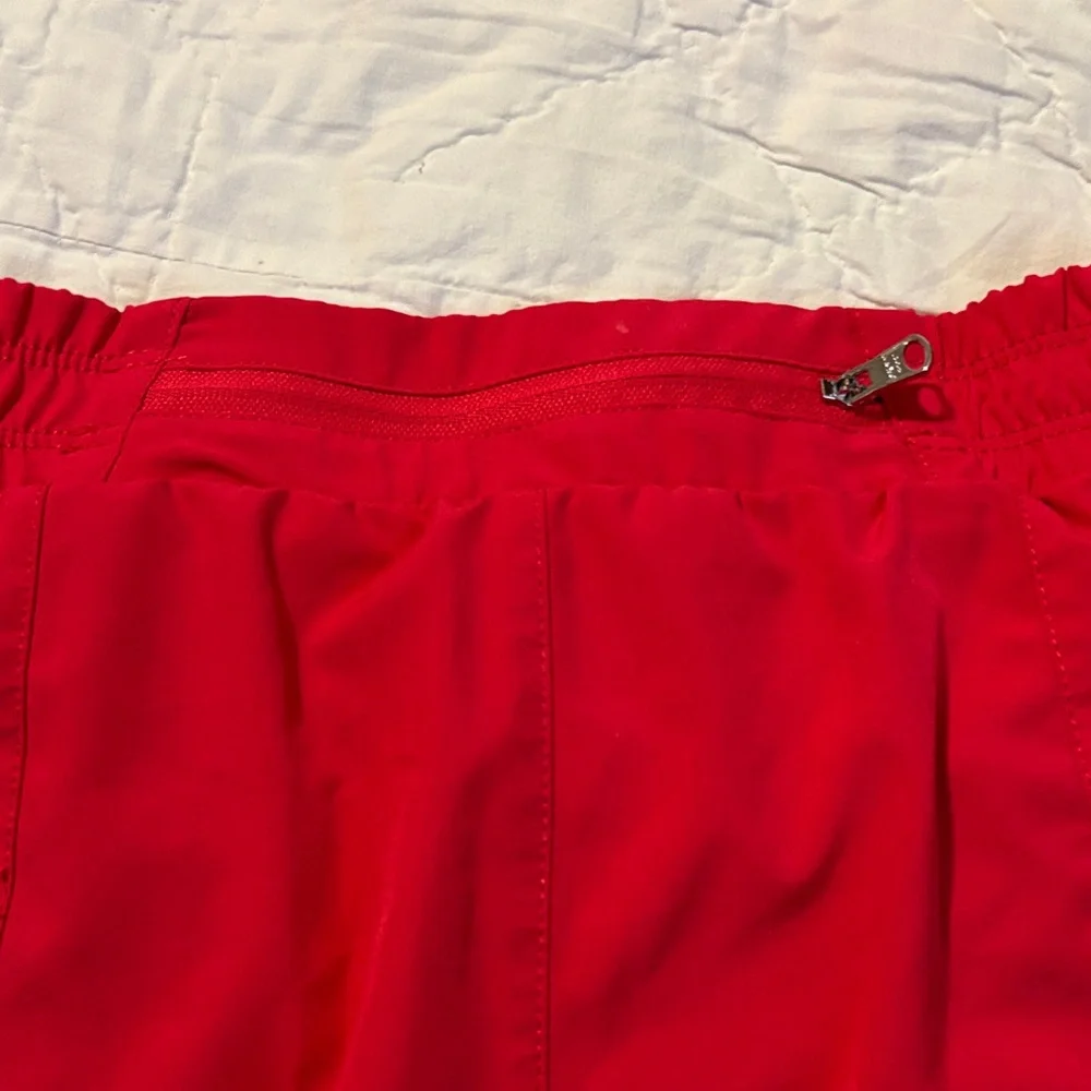 DKNY Women's Red Athletic‎ Shorts